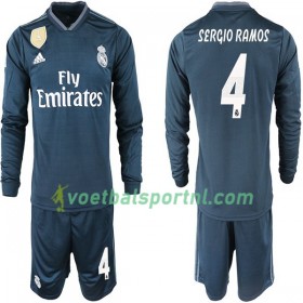 Real Madrid SERGIO RAMOS 4 Kind Uit Tenue 2018-19 L/S